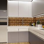 Гипсовая 3D панель с принтографией PM-38 варинант исполнения - 1 | Loft Concept в Челябинске