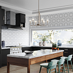  Люстра с прозрачными рифлеными цилиндрическими плафонами Kichler варинант исполнения - 26 | Loft Concept в Челябинске