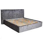 Кровать двуспальная серая с подъемным механизмом  Selecting the Best варинант исполнения - 1 | Loft Concept в Челябинске