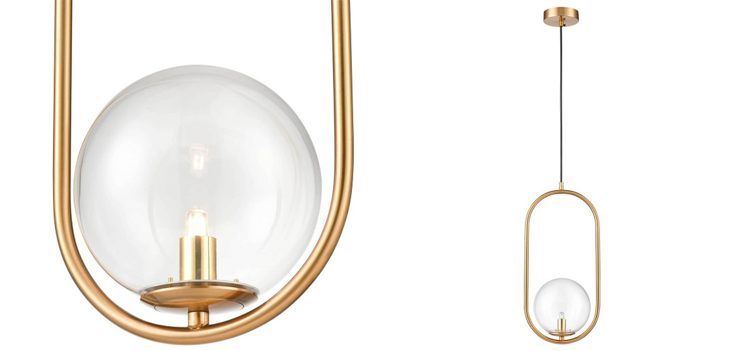 Подвесной светильник B.LUX C Ball oval gold Подвесной светильник B.LUX C Ball oval gold - Loft-Concept в Челябинске