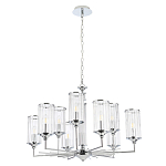 Люстра с 9-ю цилиндрическими стеклянными плафонами Jeanette варинант исполнения - 7 | Loft Concept в Челябинске