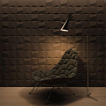 Гипсовая 3D Панель M-26 варинант исполнения - 2 | Loft Concept в Челябинске