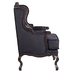 Кресло George Grand Armchair black velour варинант исполнения - 2 | Loft Concept в Челябинске