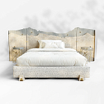 Кровать Okinawa варинант исполнения - 1 | Loft Concept в Челябинске