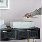 Шкатулка из белого мрамора Save Time варинант исполнения - 4 | Loft Concept в Челябинске