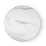 Столик журнальный круглый на черном металлическом основании Сharacter варинант исполнения - 1 | Loft Concept в Челябинске