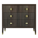 Бельевой Комод с 4 ящиками Elsa Dreams Walnut варинант исполнения - 6 | Loft Concept в Челябинске