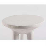 Дизайнерский журнальный стол белый на 3-х ножках в виде ступней African table варинант исполнения - 1 | Loft Concept в Челябинске