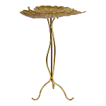 Столик приставной с столешницей Тропический лист Tropical Forest gold варинант исполнения - 1 | Loft Concept в Челябинске