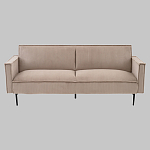 Диван современный вельветовый прямой Worcester Бежевый  варинант исполнения - 2 | Loft Concept в Челябинске