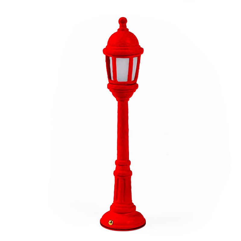 Настольная лампа Seletti Street Lamp Dining Red Красный Настольная лампа Seletti Street Lamp Dining Red Красный в Челябинске | Loft Concept