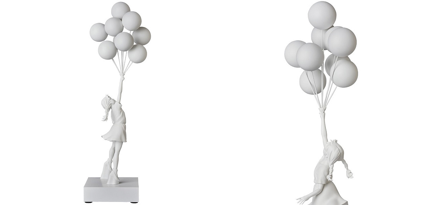 Статуэтка Flying Balloons Girl white Статуэтка Flying Balloons Girl white - Loft-Concept в Челябинске