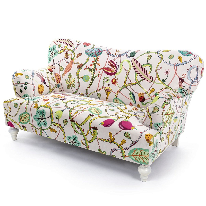 Диван Seletti Botanical Diva Sofa White Белый Мульти Диван Seletti Botanical Diva Sofa White Белый Мульти в Челябинске | Loft Concept