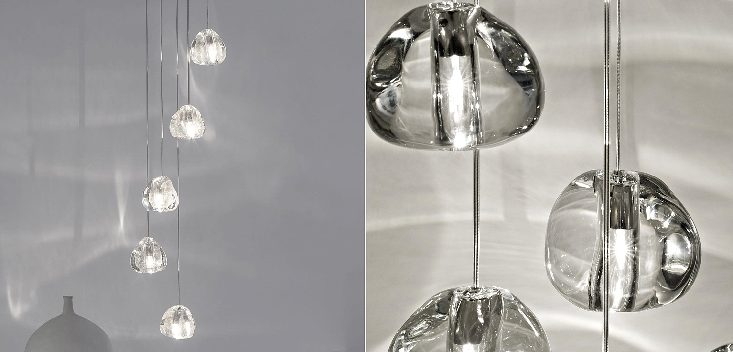Подвесной светильник Mizu 1 Suspension Lamp Silver Подвесной светильник Mizu 1 Suspension Lamp Silver - Loft-Concept в Челябинске
