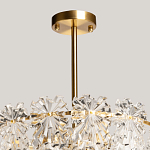 Люстра многоярусная с объемными прозрачными цветами Hanging Flowers варинант исполнения - 10 | Loft Concept в Челябинске