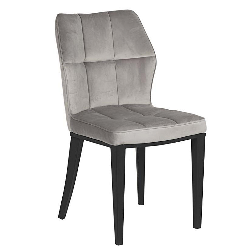 Стул Deffo Chair Серый Черный Стул Deffo Chair Серый Черный в Челябинске | Loft Concept