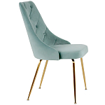Стул в мятной велюровой обивке Ward Mint Velour Chair варинант исполнения - 3 | Loft Concept в Челябинске