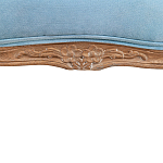 Кресло Ava Classical Armchair light blue velour варинант исполнения - 6 | Loft Concept в Челябинске