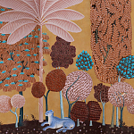 Мебельная ткань Oasis Terracotta Велюр  варинант исполнения - 1 | Loft Concept в Челябинске