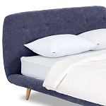 Кровать с мягким изголовьем Palmer Bed варинант исполнения - 12 | Loft Concept в Челябинске