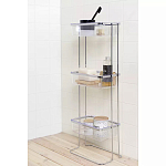 Полка напольная трехъярусная для ванной Bathroom Floor Shelf варинант исполнения - 1 | Loft Concept в Челябинске
