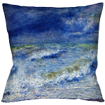 Подушка декоративная морской принт Impressionism in Art варинант исполнения - 1 | Loft Concept в Челябинске