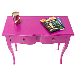 Консоль с выдвижными ящиками Colorfy Pink варинант исполнения - 3 | Loft Concept в Челябинске