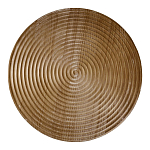 Журнальный столик с круглой фактурной столешницей из натурального дерева Vortex варинант исполнения - 2 | Loft Concept в Челябинске