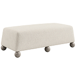 Дизайнерская Банкетка Wakonda с деревянными шариками  варинант исполнения - 1 | Loft Concept в Челябинске