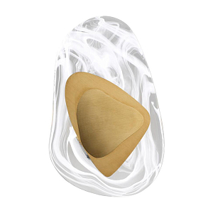 Бра Transparent Pebbles Sconces Antique Bronze