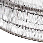 Подвесная люстра в форме круга Light Source Antique Nickel варинант исполнения - 2 | Loft Concept в Челябинске