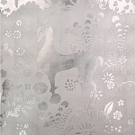 Обои ручная роспись в стиле Арт-деко Rateau Bas Relief on Tarnished Silver gilded paper варинант исполнения - 1 | Loft Concept в Челябинске