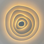 Потолочная люстра круглая многослойная Multilayering варинант исполнения - 9 | Loft Concept в Челябинске