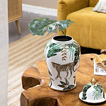 Ваза из фарфора с ручной росписью Leopard Collection  варинант исполнения - 7 | Loft Concept в Челябинске