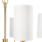 Люстра с белыми плафонами в форме цилиндра и металлическим основанием Nicoleta варинант исполнения - 2 | Loft Concept в Челябинске