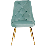Стул в мятной велюровой обивке Ward Mint Velour Chair варинант исполнения - 2 | Loft Concept в Челябинске
