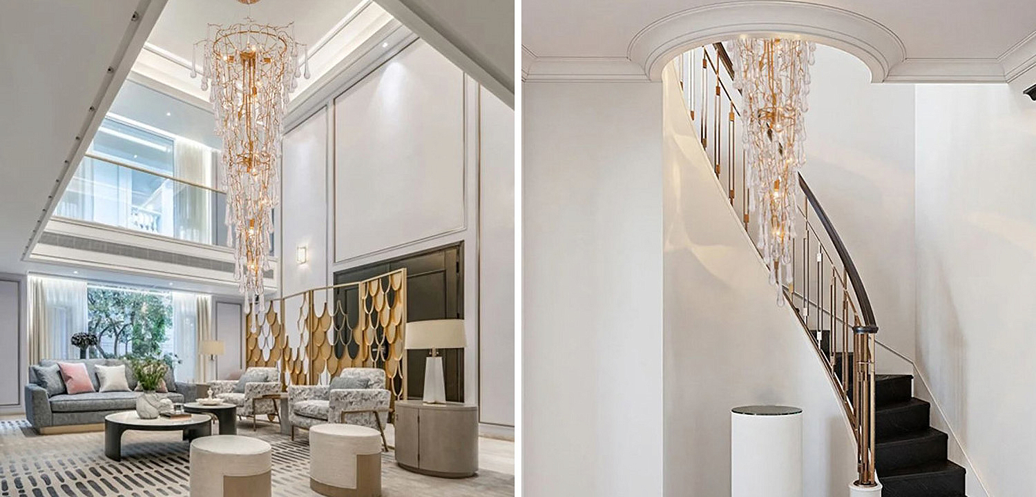 Люстра Waterfall Chandelier Crystal Drops Люстра Waterfall Chandelier Crystal Drops - Loft-Concept в Челябинске