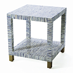 Тумба Прикроватная Snartoon Bone Inlay Bedside Cabinet варинант исполнения - 1 | Loft Concept в Челябинске