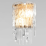 Бра с эффектом стекающего стекла и прозрачными трубками Textured Glass варинант исполнения - 4 | Loft Concept в Челябинске