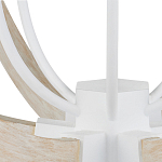 Подвесной светильник из дерева в форме сферы Eco Light варинант исполнения - 1 | Loft Concept в Челябинске