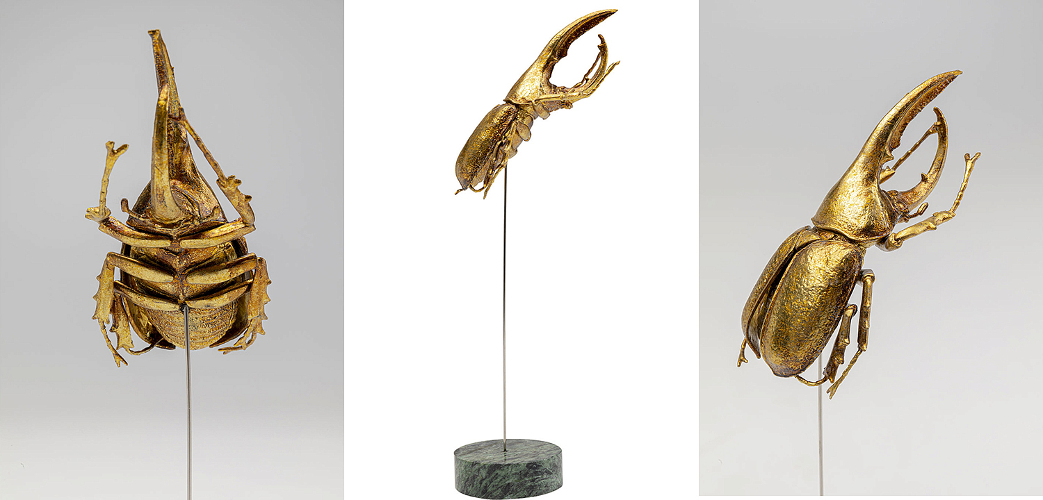 Статуэтка Golden Beetle on standing II - Loft-Concept в Челябинске