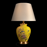 Настольная лампа желтая с изображением птиц Slip Away варинант исполнения - 8 | Loft Concept в Челябинске