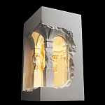 Встраиваемый в стену гипсовый светильник под покраску с колоннами и арками в античном стиле Antiquity Athena варинант исполнения - 7 | Loft Concept в Челябинске