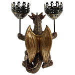 Подсвечник в виде дракона Dragon with Two Candlesticks варинант исполнения - 7 | Loft Concept в Челябинске