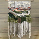  Гобелен Волшебный Лес в зеленых тонах Magic Forest I  варинант исполнения - 5 | Loft Concept в Челябинске