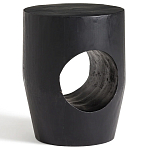 Приставной столик черного цвета AMORPHOUS варинант исполнения - 2 | Loft Concept в Челябинске