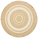 Ковер из комбинированного состава с узором The Cycle of Happiness варинант исполнения - 1 | Loft Concept в Челябинске