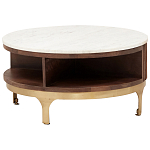Круглый кофейный стол Sadie Round Coffee Table варинант исполнения - 1 | Loft Concept в Челябинске