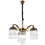 Подвесная люстра с плафонами с виде трубчатых хрустальных подвесок Cadice Chandelier варинант исполнения - 2 | Loft Concept в Челябинске