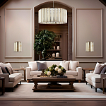 Люстра с абажуром из стекла и премиального алебастра Ravishment варинант исполнения - 7 | Loft Concept в Челябинске